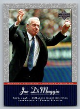 2001 UD Pinstripe Exclusives  Joe DiMaggio 51