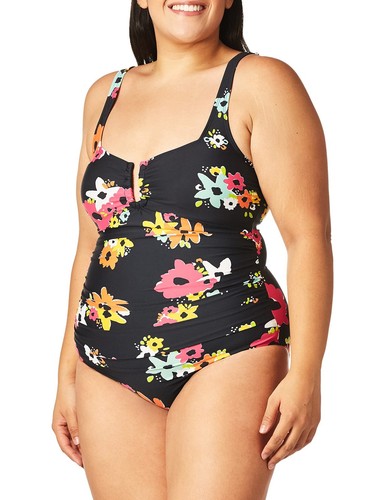 Anne Cole Damen Standard Monokini, Multi Print, 16 - Bild 1 von 3