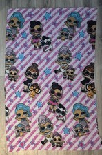LOL Suprise Throw Blanket 140cm x 89cm - see description and notes