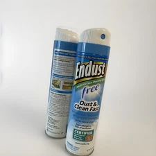 Endust X2 Fragrance Free Hypo-Allergenic Dusting Cleaning Spray Asthma Friendly