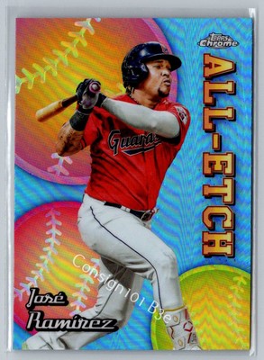 2024 Topps Chrome #CAE-17 Jose Ramirez Chrome All-Etch