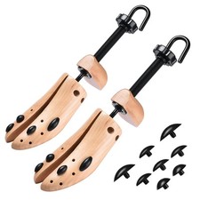2-Way Wooden Shoe Stretcher for Widener Shoes Expander for Man and Women Unis...