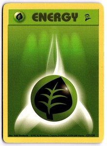 Grass Energy 127/130 Base Set 2