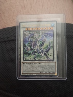 Trishula, Zero Dragon of the Ice Barrier SDFC-EN041 Ultra Rare 1st Edition NM
