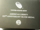 2017 American Liberty 225th Anniversary Silver Medal-PROOF