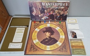 Masterpiece Art Auction Game Vintage 1970 Parker Brothers Board Game Complete!