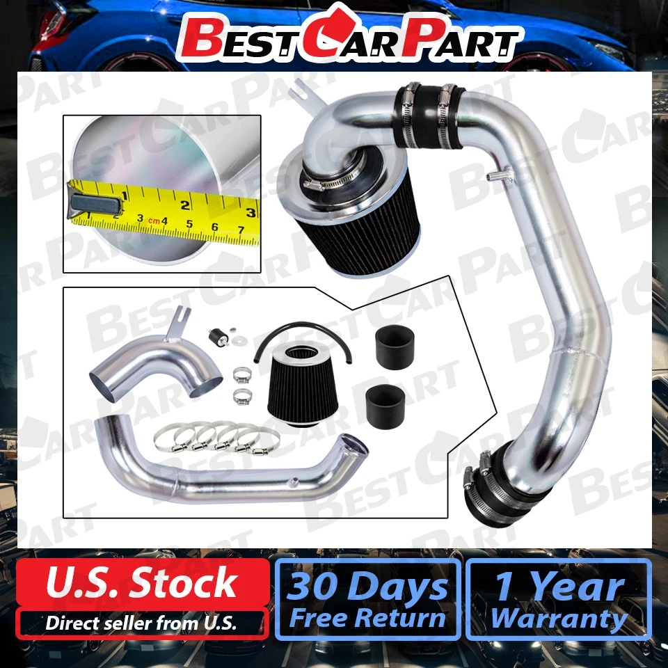 Sistema de inducción de aire frío BCP BLACK 95-99 Dodge/Plymouth Neon 2,0 L + filtro Foto 2 de 4