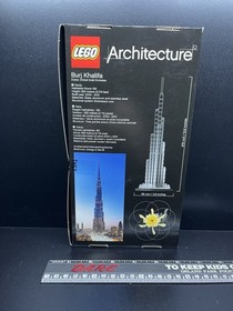 LEGO Architecture: Burj Khalifa (21008) New In Box Factory Sealed
