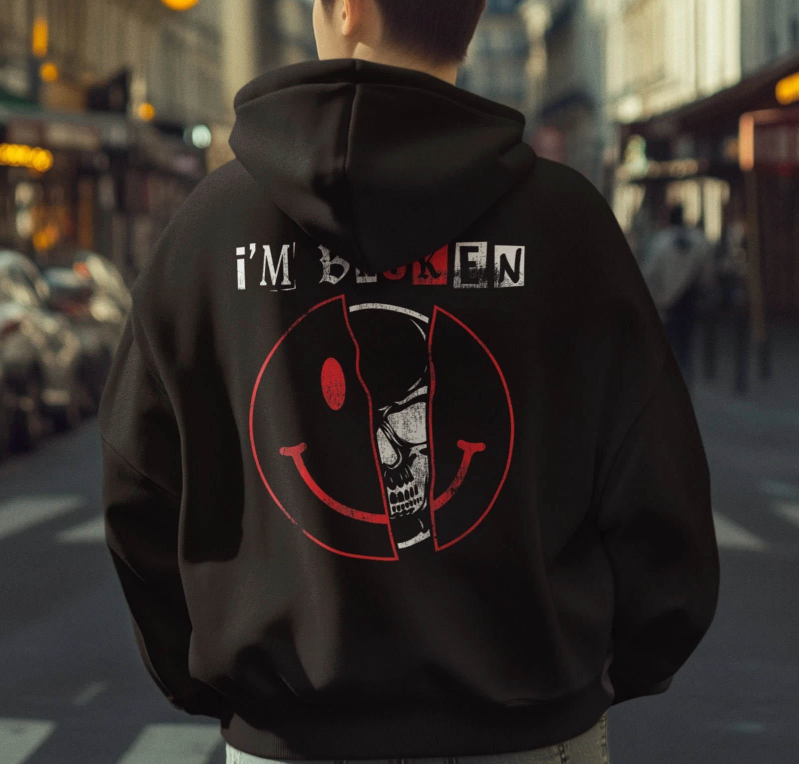 I'm Broken Hoodie, Mental Health Awareness Sweatshirt, Unisex College Pullover,
Opens in a new windo