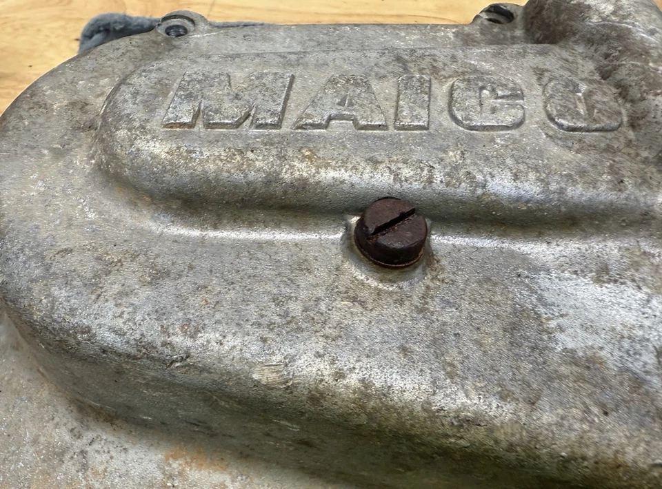 Maico MC 400 440 Embrague Motor Estuches Cubierta Piezas Solo 1973 1974 1975 Foto 3 de 4