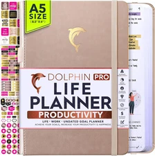 Life Planner - Gratitude Journal for Men & Women | Daily, Weekly & Monthly Plann