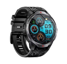 Smartwatch Flashlight 3ATM Waterproof Fitness  Health Tracker, Multi Funct