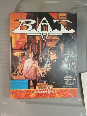 B.A.T. Ubisoft BAT RPG, IBM PC 3.5 Disk