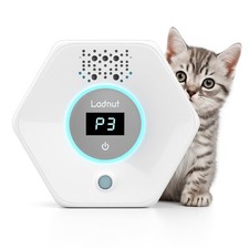 Cat Litter Deodorizer - Ozone Negative Ion Odor Remover with Sensor Monitor...