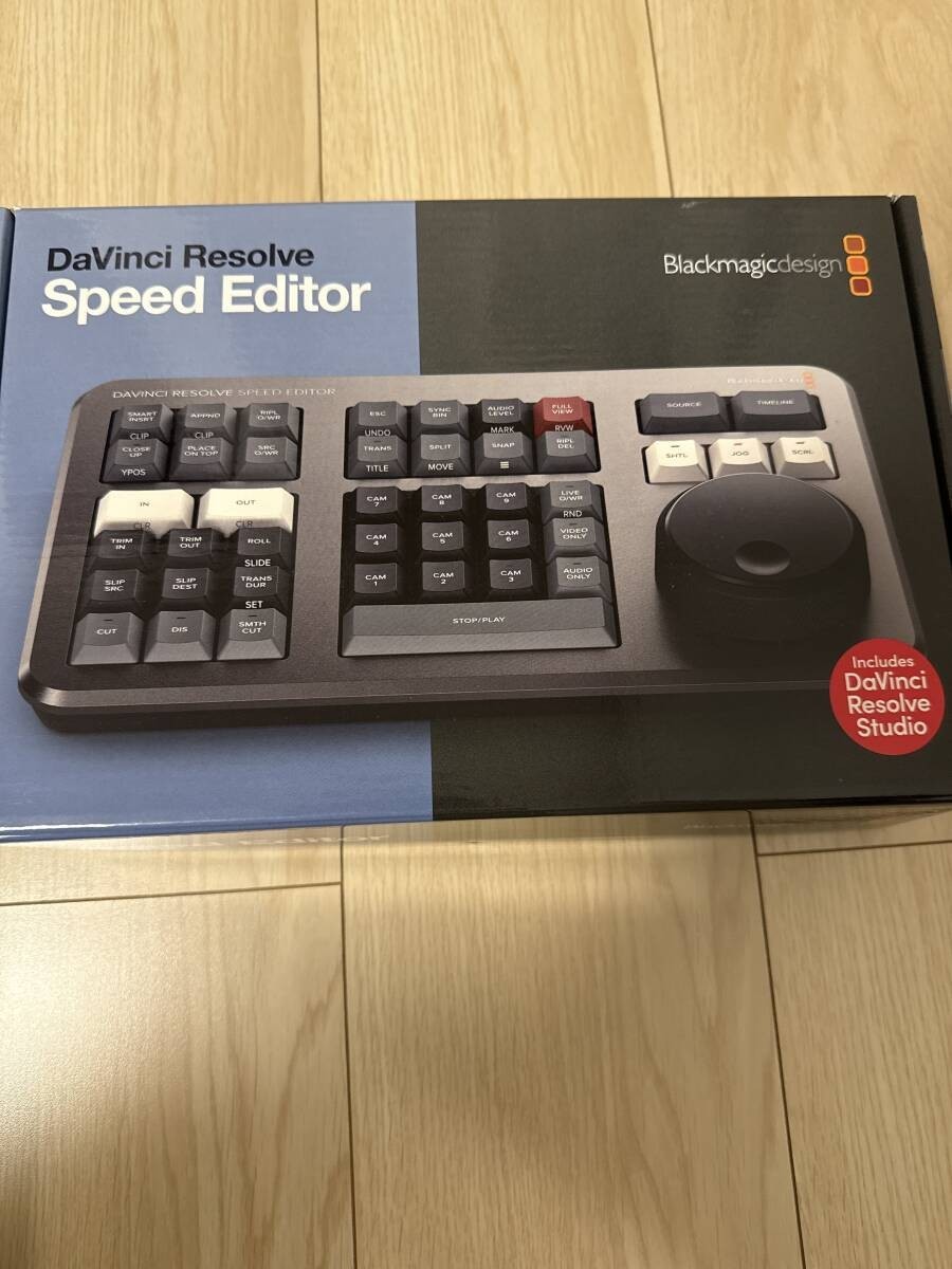 Open box Blackmagic Design DaVinci Resolve Speed Editor Open box Blackmagic Design DaVinci Resolve Speed Editor