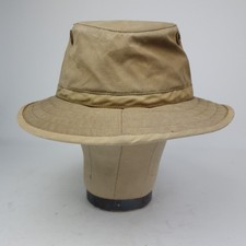 Tilley TWC7 Outback Sun Hat - Waxed Cotton -Brown - Size 7 1/2