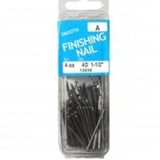 Midwest 13036 Smooth Finishing Nails, 4d X 1-1/2 (Pack Of 5)