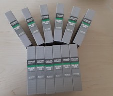 12 MAXELL B-20 BQ BETACAM NEVER USED BLANK TAPES BACK COATED HARD CASE