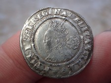 Elizabeth 1st Hammered Silver Sixpence Stunning Example