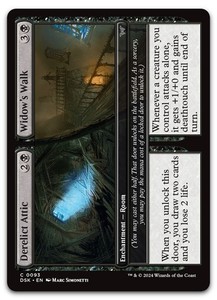 Derelict Attic // Widow's Walk - 93 - Duskmourn: House of Horror - Common