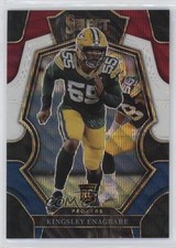 2022 Panini Select Premier Level Tri-Color Prizm /199 Kingsley Enagbare #138 yj6