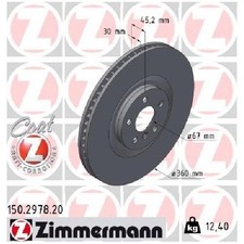 Zimmermann Scheibenbremse 26262579 vorne rechts