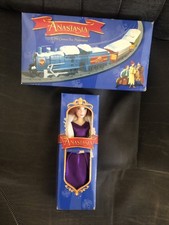 Vintage 1997 Disney ANASTASIA TRAIN  Doll 20th CENTURY FOX 4 cars Track