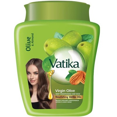 Dabur Vatika Deep Conditioning Olive Hair Mask For Dry, Dull & Lifeless Hair ...