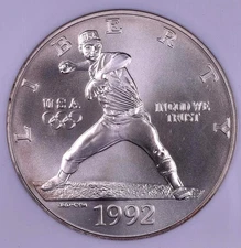 1992-D Olympics Commemorative Dollar - NGC MS69