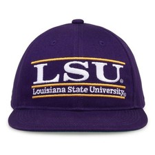 LSU Tigers Retro Bar Snapback Hat