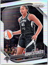 2025 Panini Prizm WNBA #58 Kiah Stokes Silver Prizms