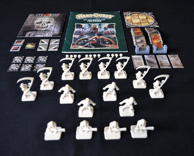 Hero Quest MB Erweiterung # Die Rückkehr des Hexers # 100 %- Vollständig- 1990-