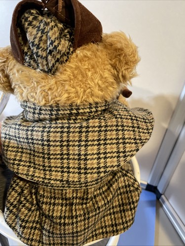 Oso de peluche HJ HUGGS inspector Bearlock, ver fotos, a291 - Imagen 10 de 14