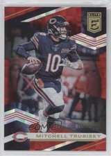 2020 Panini Donruss Elite Red /399 Mitchell Trubisky #63 rf2