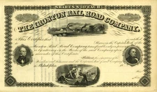 Ironton Railroad Co. - Stock Certificate - Railroad Stocks