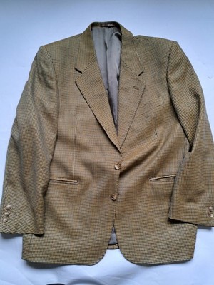 Herren Sakko Emilio Tucci El Corte Ingles 44 Kaschmir Wolle Tweed Jagd Country