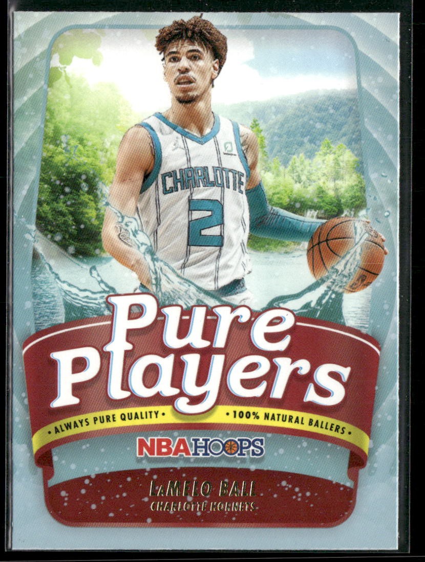 LaMelo Ball 2022-23 Hoops #4 Pure Players Charlotte Hornets