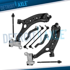 Front Lower Control Arms Sway Bars Tie Rods Kit for 2017-2022 Honda CR-V GAS