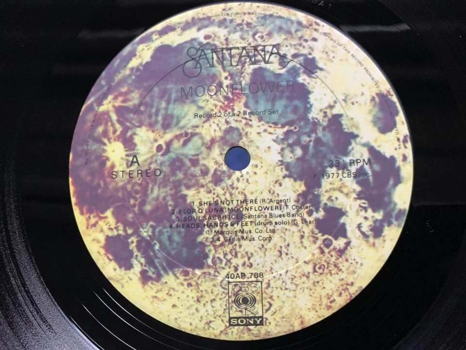 Santana Moonflower Japan LP [63600ER] - Image 2 of 2
