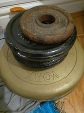 Vinyl Weights And Silver Barbell