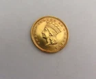 1874 $1 Indian Head Gold Coin