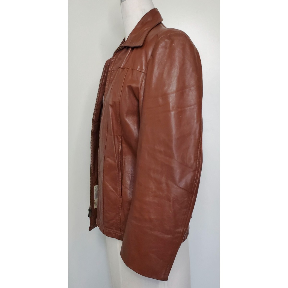 1970's Vintage Jc Penny Leather Waist Jacket 40. | eBay 1970's Vintage Jc Penny Leather Waist Jacket 40. | eBay