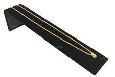 Black Velvet Single Bracelet Jewelry Display Holder Ramp Stand Watch Stand