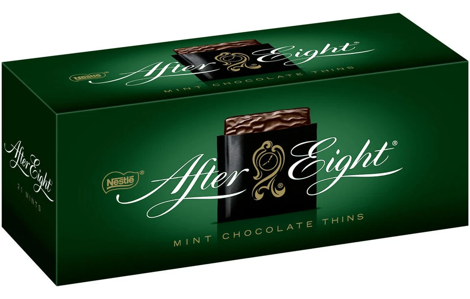 NESTLE AFTER EIGHT Mint Chocolate Thins Candy Sweets 200g 7oz - Image 2 of 4