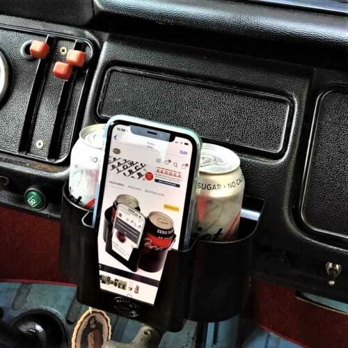 Cup Holder for VW Baywindow Phone Holder Drink Holder Cup Bay Chrome AAC354 - Picture 3 of 5