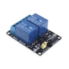 12V Two 2 Channel Relay Module With optocoupler For PIC AVR DSP ARM Arduino