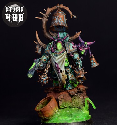 Death Guard Noxious Blightbringer Warhammer 40k Painted by
