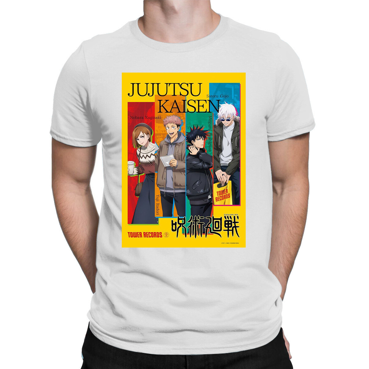 graphic tees men anime