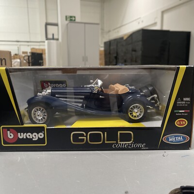 Burago  Mercedes Benz 500 K Roadster 1936 1/20 Metall