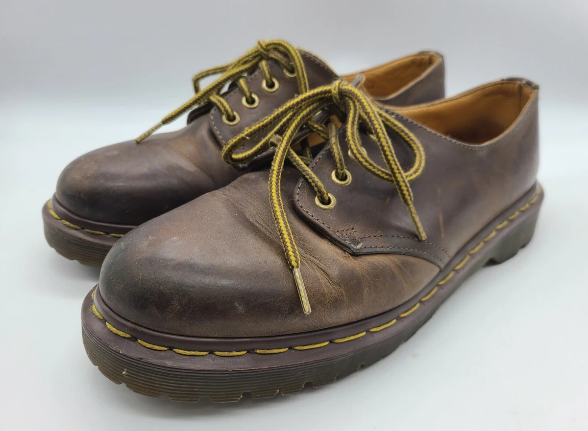 Dr martens store brown oxford
